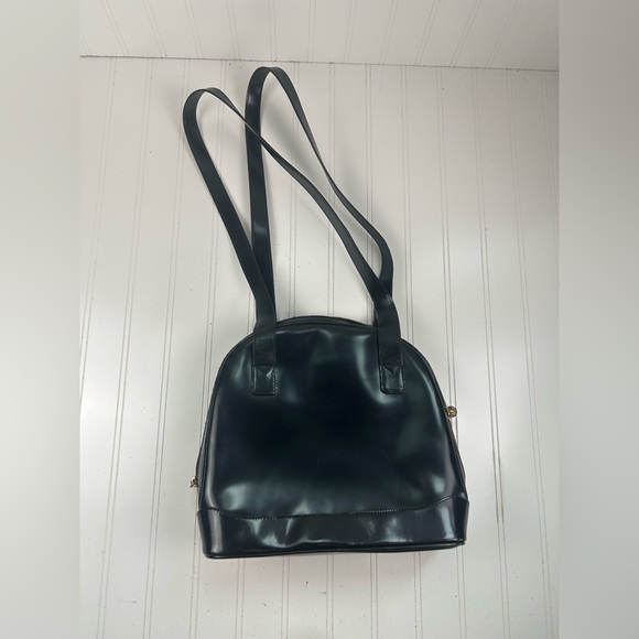 Gucci Vintage Black Leather Shoulder Bag - Picture 3 of 16